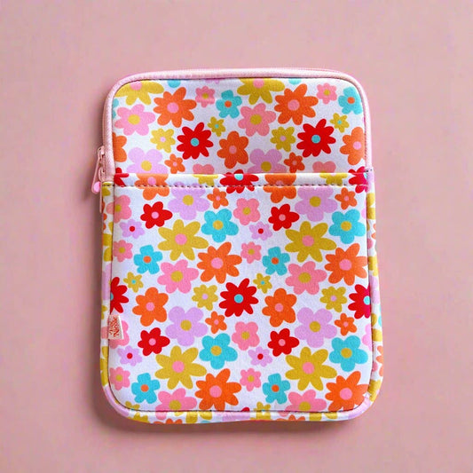 Retro Floral E-reader / Tablet Sleeve