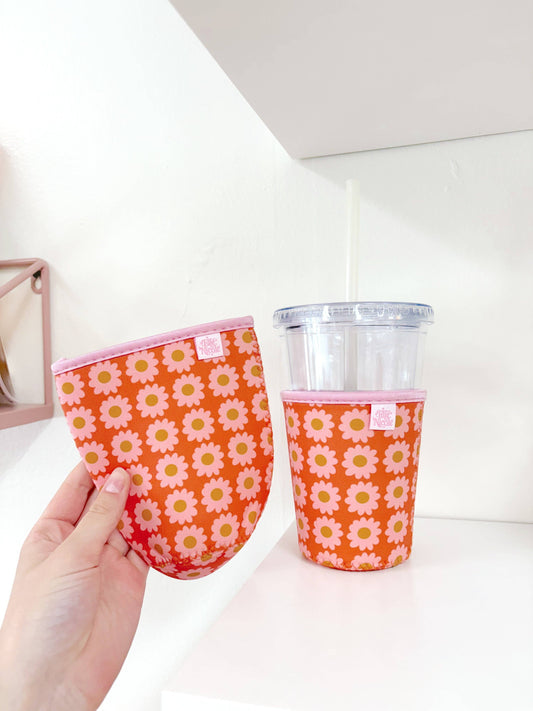 Boho Florals Iced Drink Sleeve