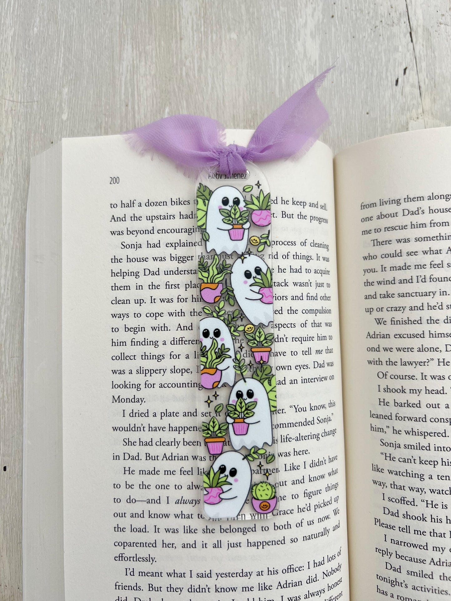 House Plant Ghosts Bookmark