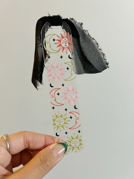 Sun & Moon Mystic Acrylic Bookmark