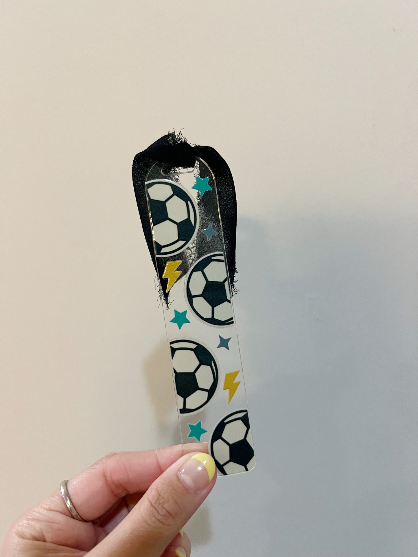 Soccer Acrylic Bookmark