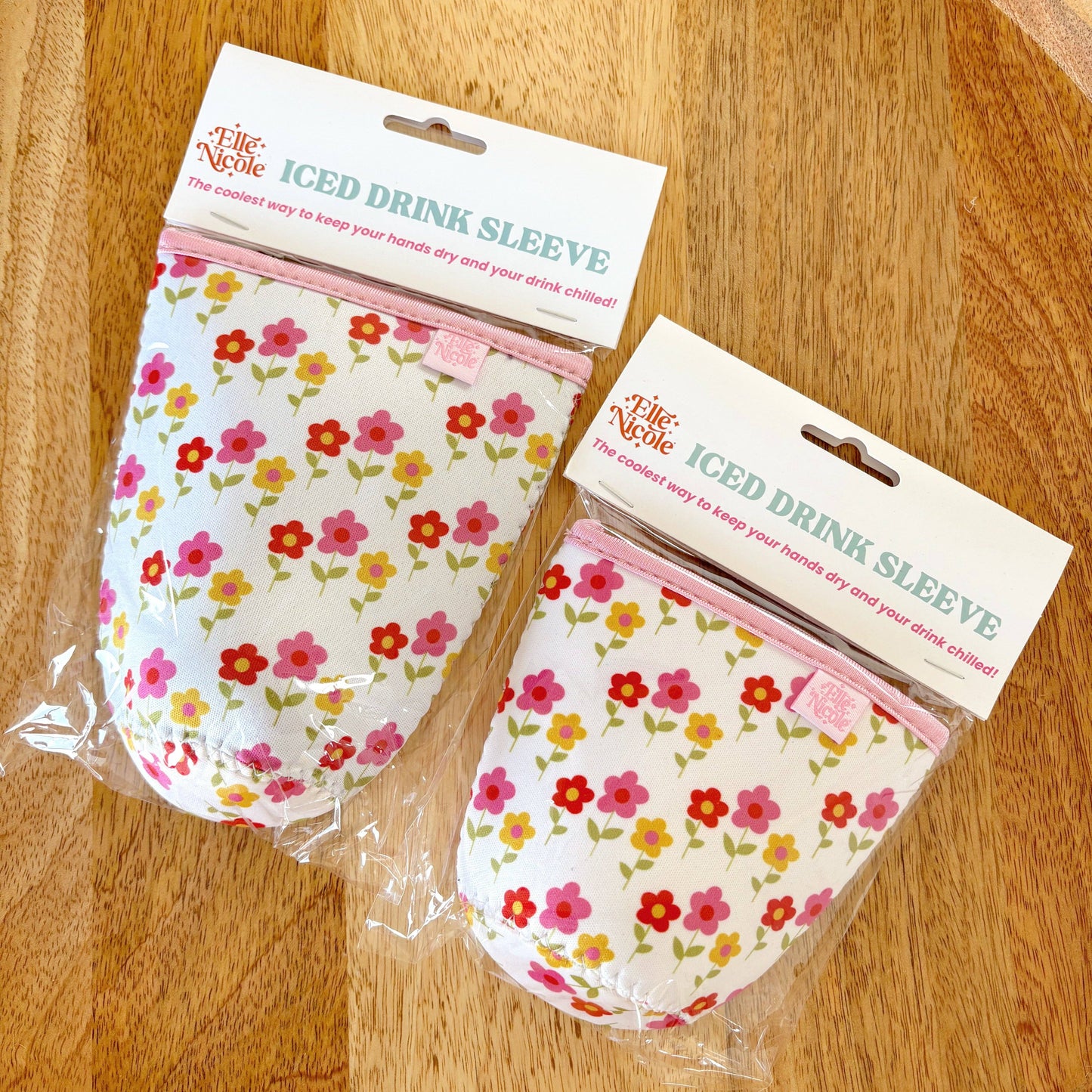 Mod Floral Iced Drink Sleeve