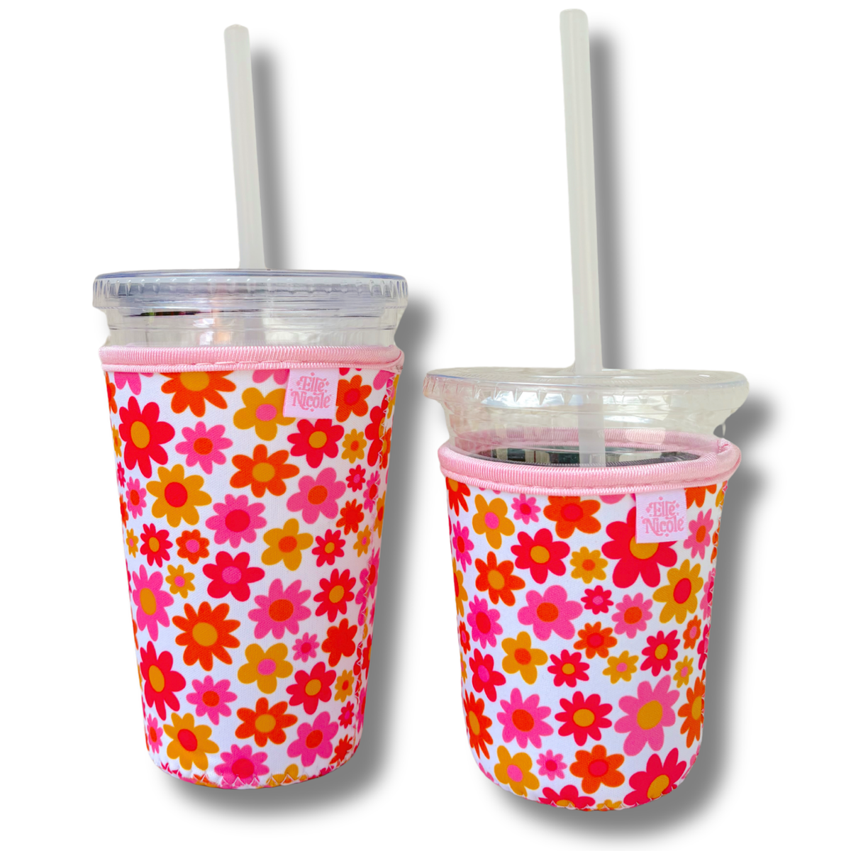 Fall Florals Iced Drink Sleeve
