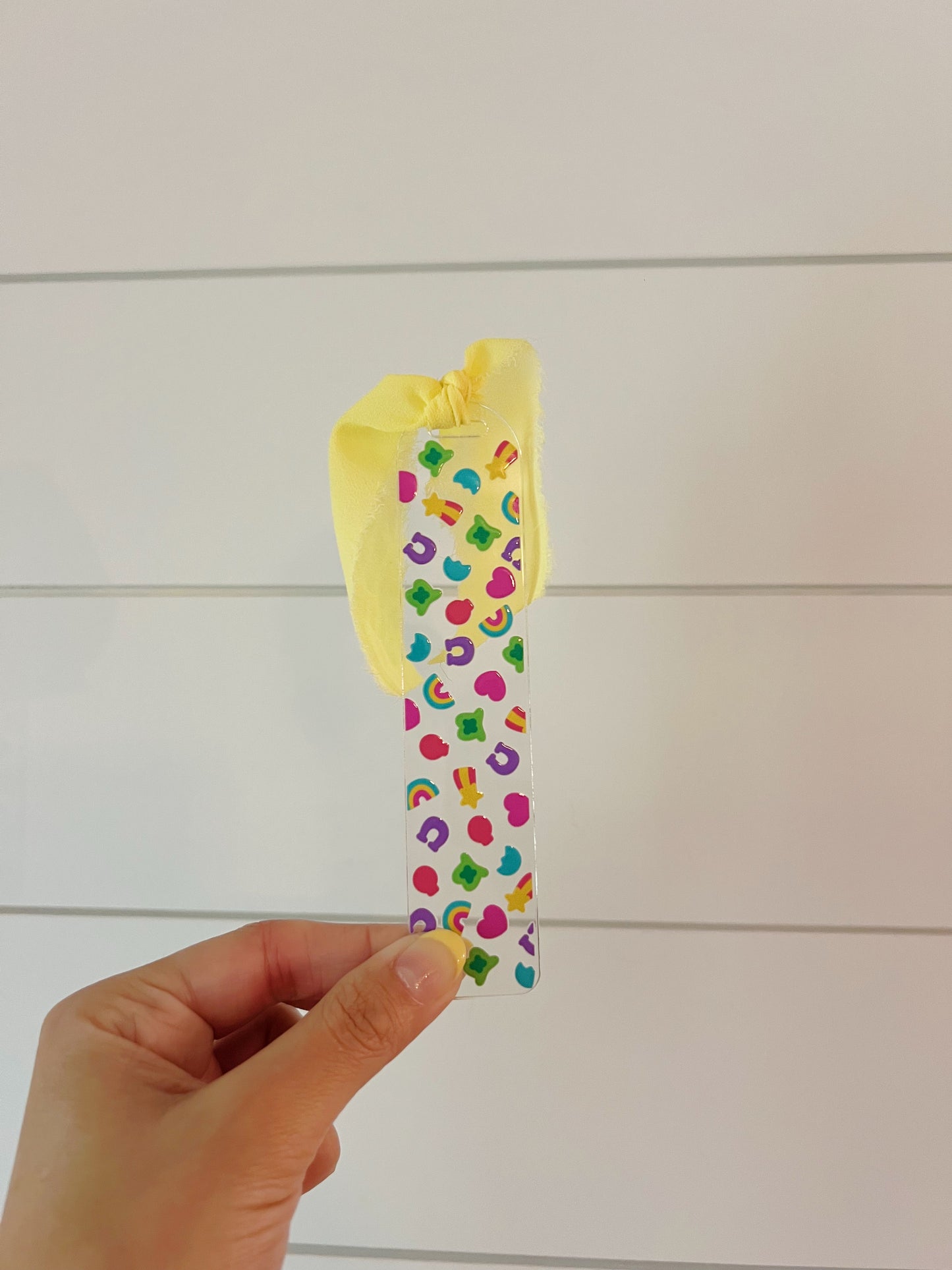 Lucky Charms Acrylic Bookmark