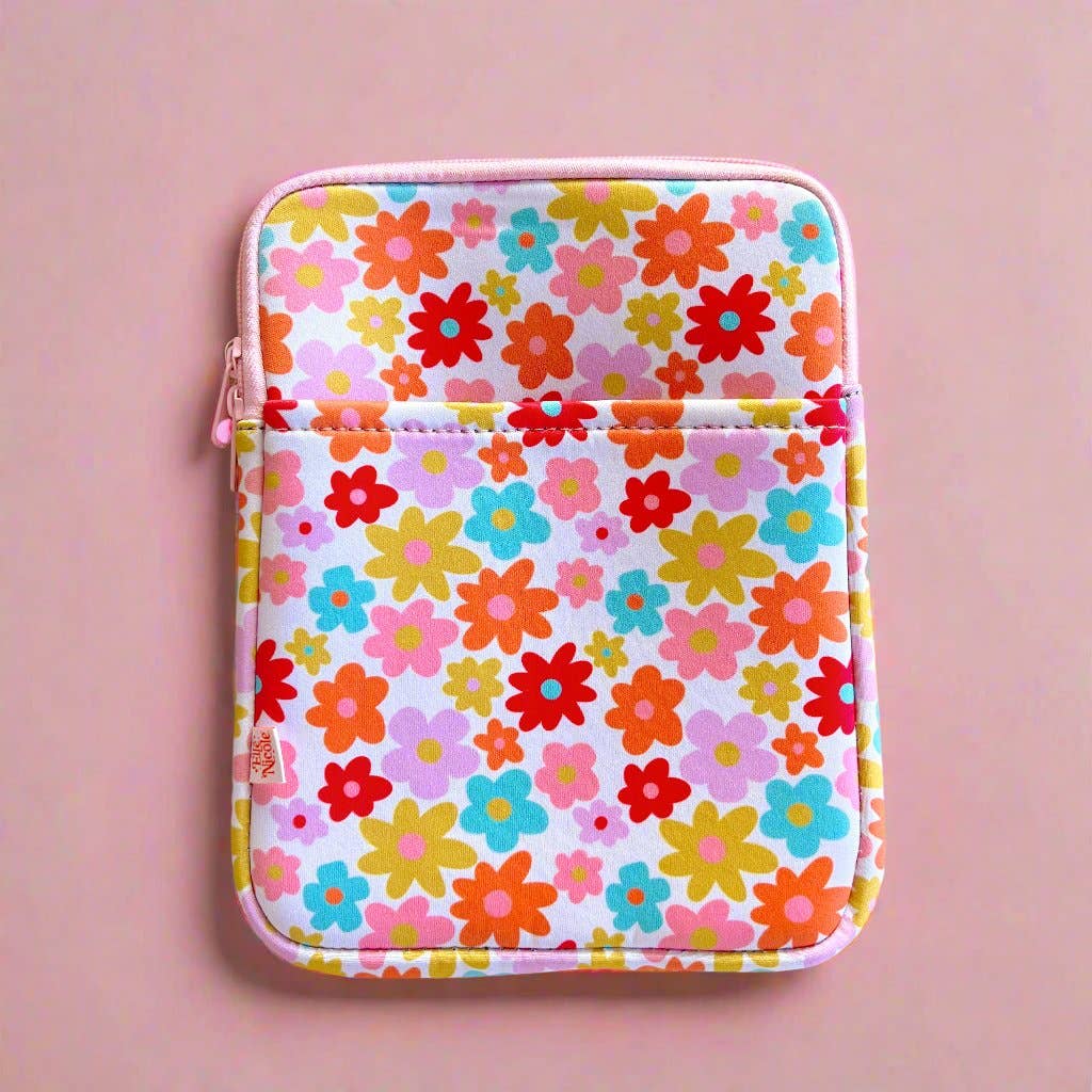 Retro Floral E-reader / Tablet Sleeve