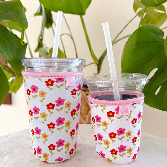 Mod Floral Iced Drink Sleeve