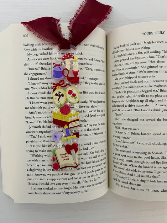Romantasy Readers Society Acrylic Bookmark