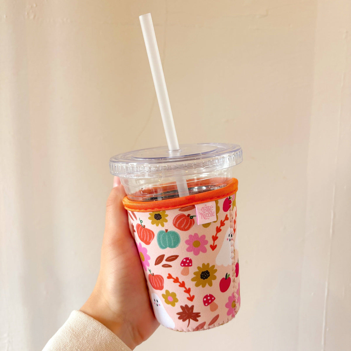 Cozy Fall Iced Drink Sleeve