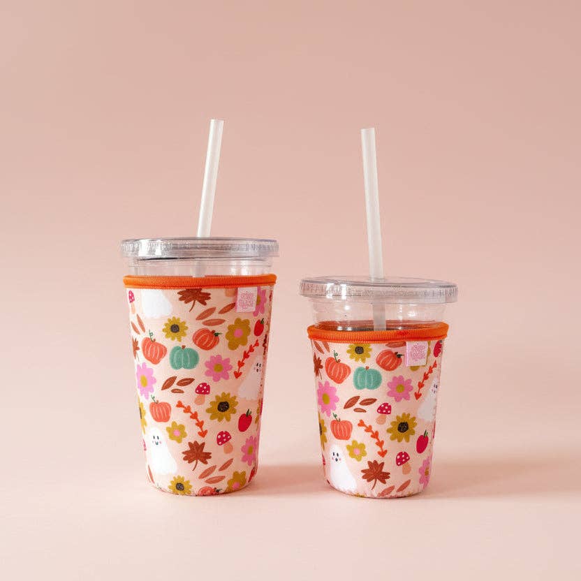Cozy Fall Iced Drink Sleeve