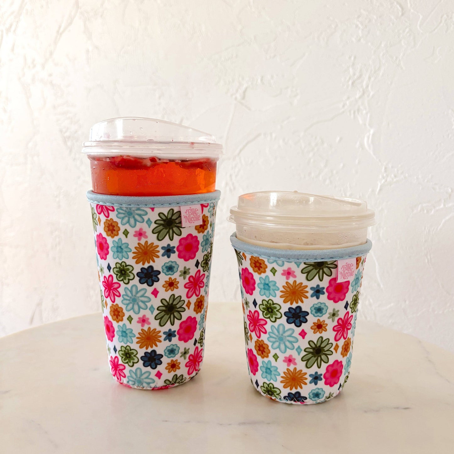 Watercolor Florals Iced Drink Sleeve