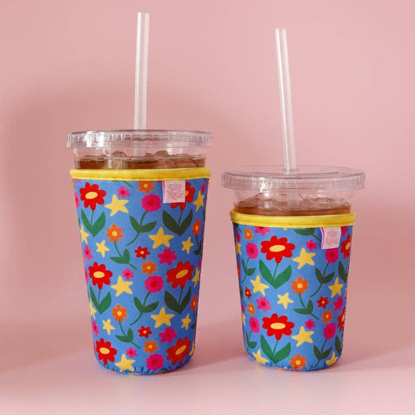 Nicole's Poppies Iced Drink Sleeve