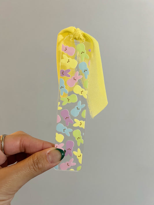 Pastel Peeps Acrylic Bookmark