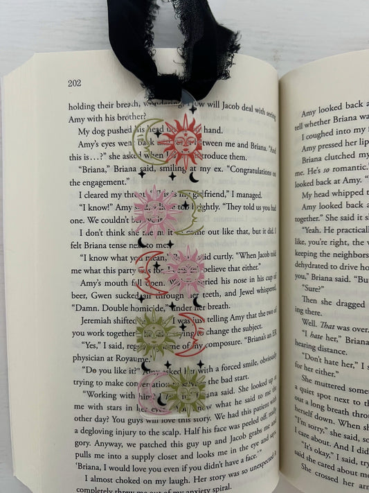 Sun & Moon Mystic Acrylic Bookmark
