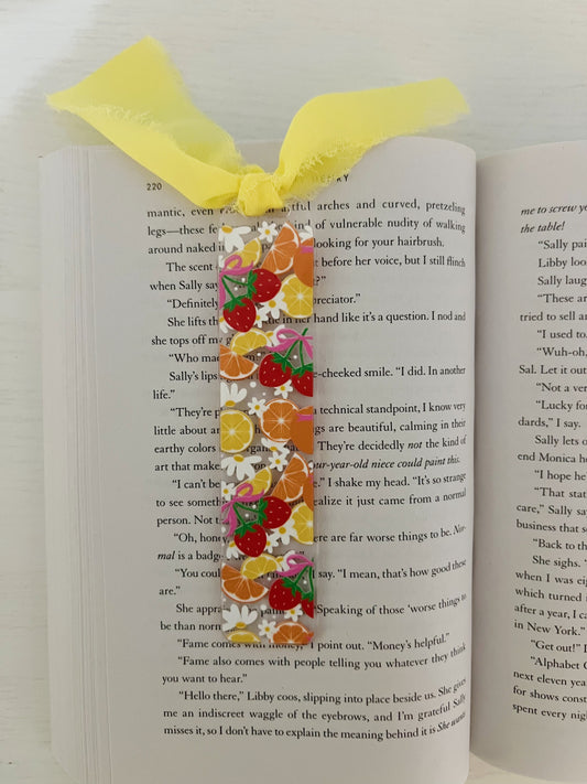 Summer Fruit Salad Acrylic Bookmark