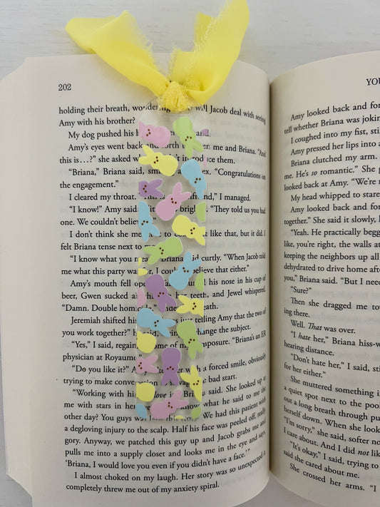 Pastel Peeps Acrylic Bookmark