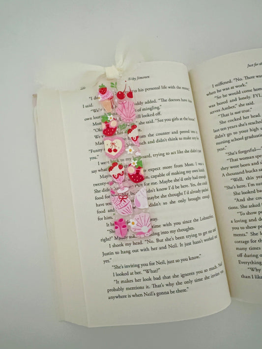Berry Beach Day Acrylic Bookmark