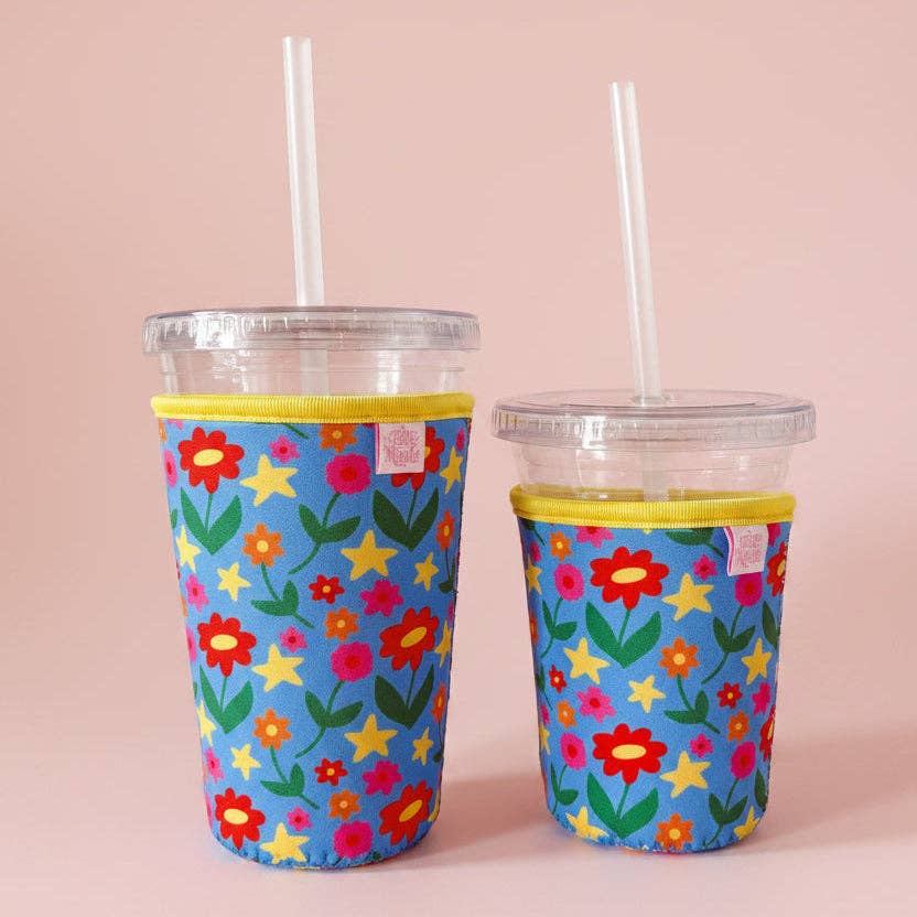 Nicole's Poppies Iced Drink Sleeve